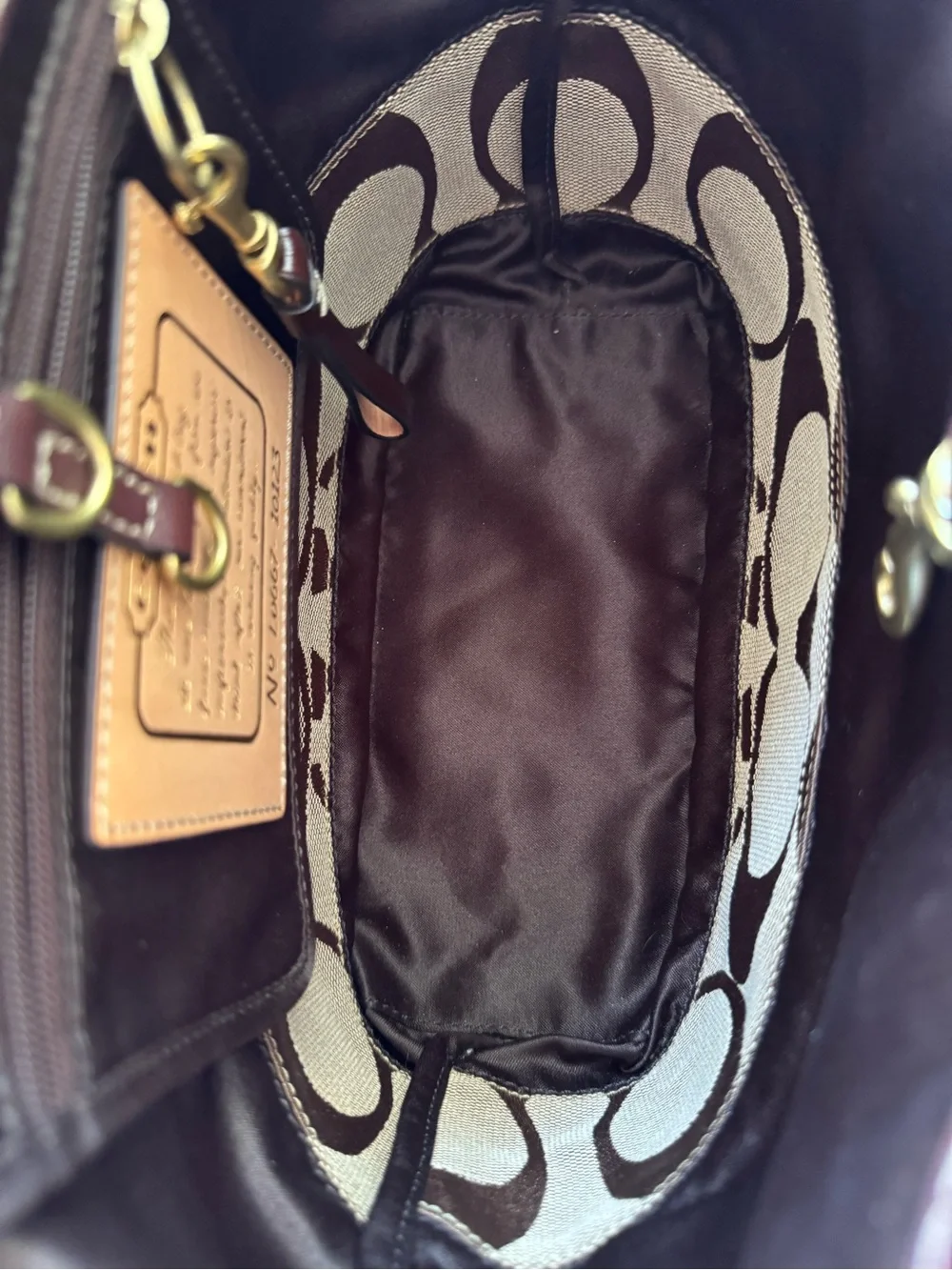 Custom vintage Coach Signature Hand-Rhinestoned Sequin mini Bag –One of a Kind ✨